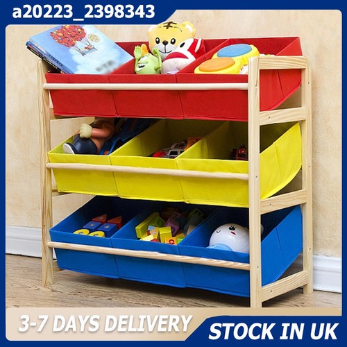 Tier kids toy storage rack - toy,